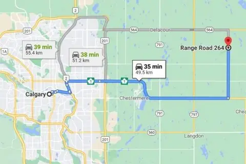 W4R26T25S16QNE Range Road 264 Range