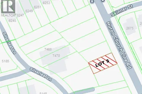 V/L Huron Church Line ROAD Unit# LOT #5