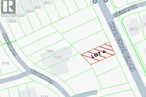 V/L Huron Church Line ROAD Unit# LOT #4